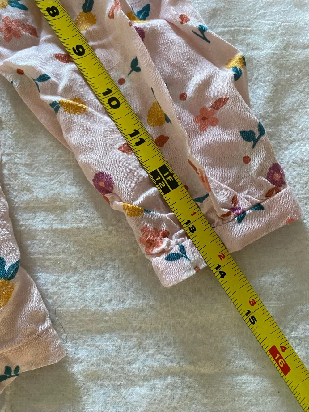 Carter's Brown Polka Dot Tie-Front Top and Art Class Pink Floral Top